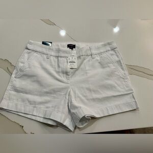 J. Crew Women's Classic White Bermudas